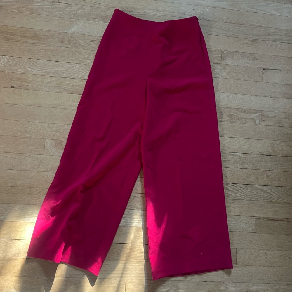 Simons Vibrant Pink Wide Leg Pants